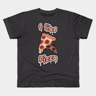 I Like Pizza Kids T-Shirt